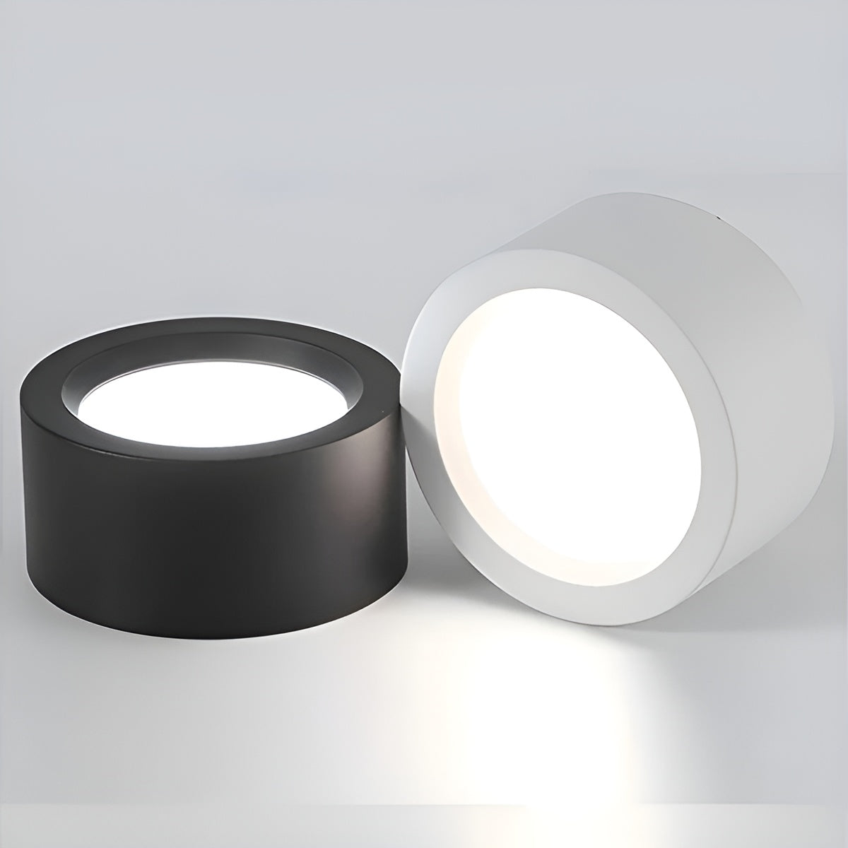 Plafonnier LED moderne – forme ronde et lumière LED chaude | éclairage chaleureux pour toutes les pièces