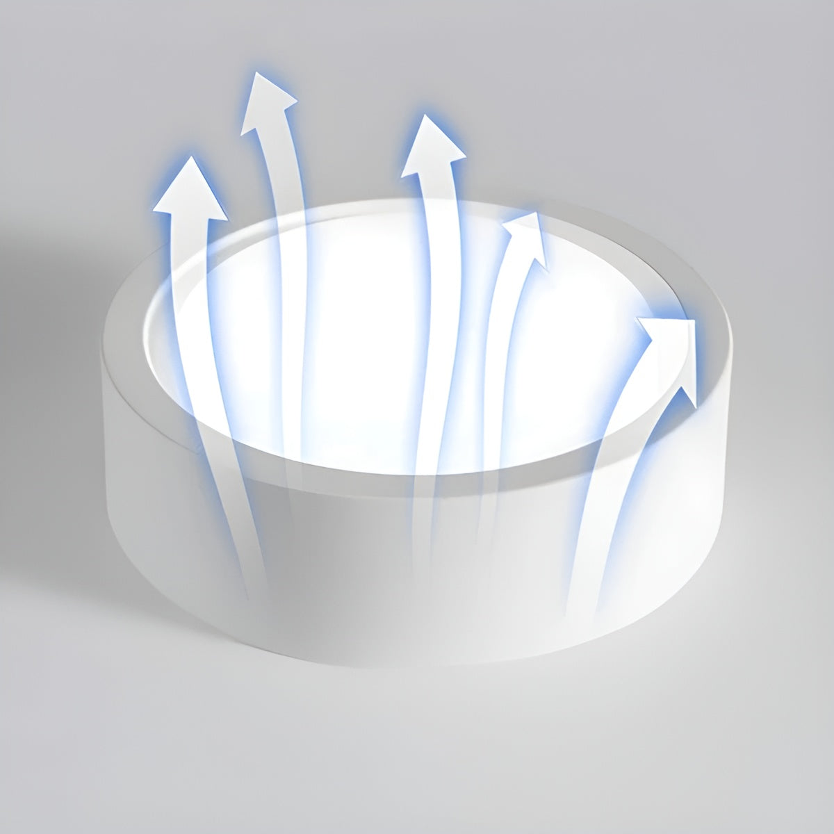 Plafonnier LED moderne – forme ronde et lumière LED chaude | éclairage chaleureux pour toutes les pièces