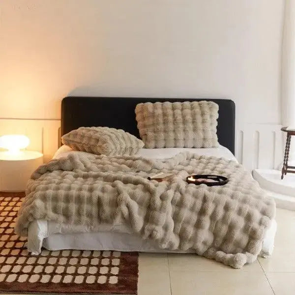Plaid chaud – couverture d’hiver pour canapé