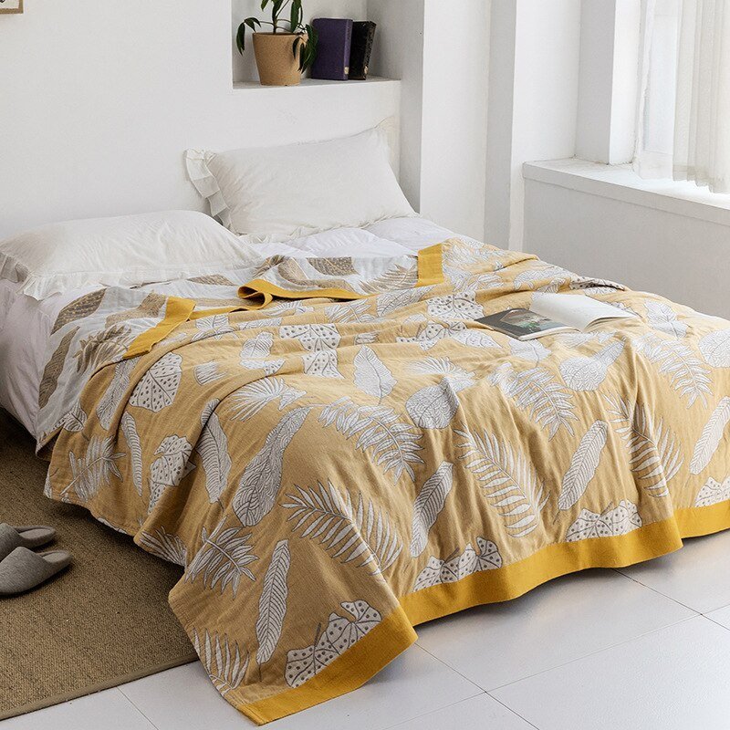 Plaid en coton pour intérieurs modernes