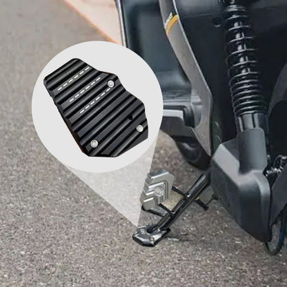 Plaque d’extension pour béquille latérale de moto