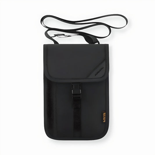 Pochette de voyage tour de cou de sécurité RFID