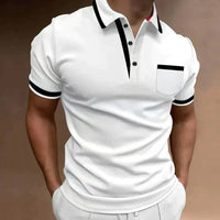 Polo classique et confortable avec poche
