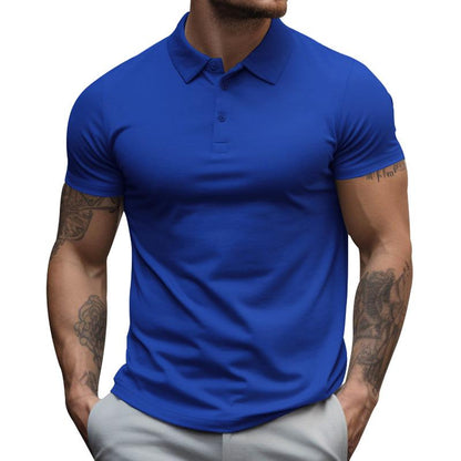 Polo coupe slim pour homme