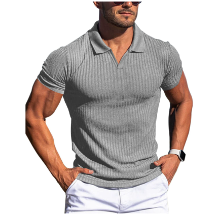 Polo coupe slim pour homme