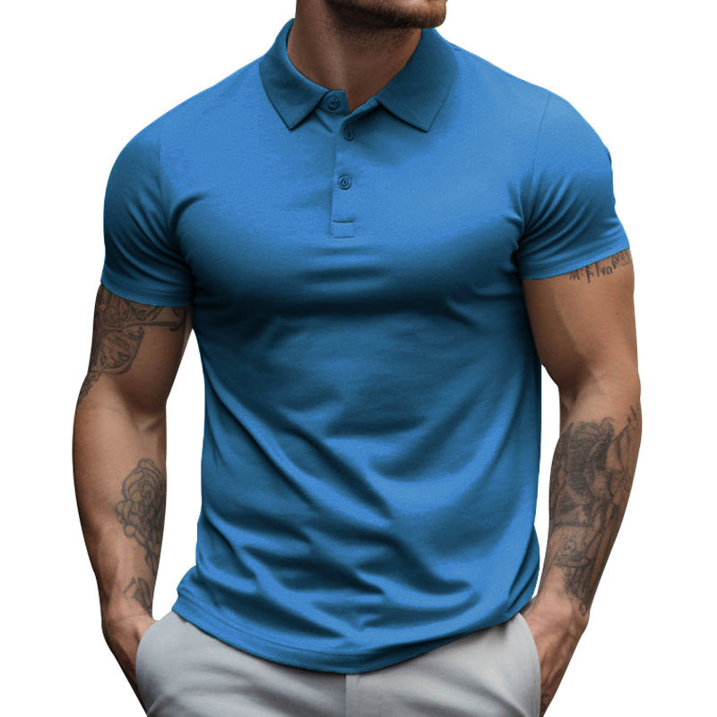 Polo coupe slim pour homme