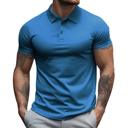 Polo coupe slim pour homme