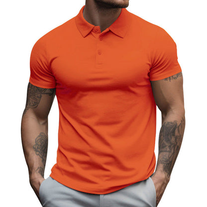 Polo coupe slim pour homme