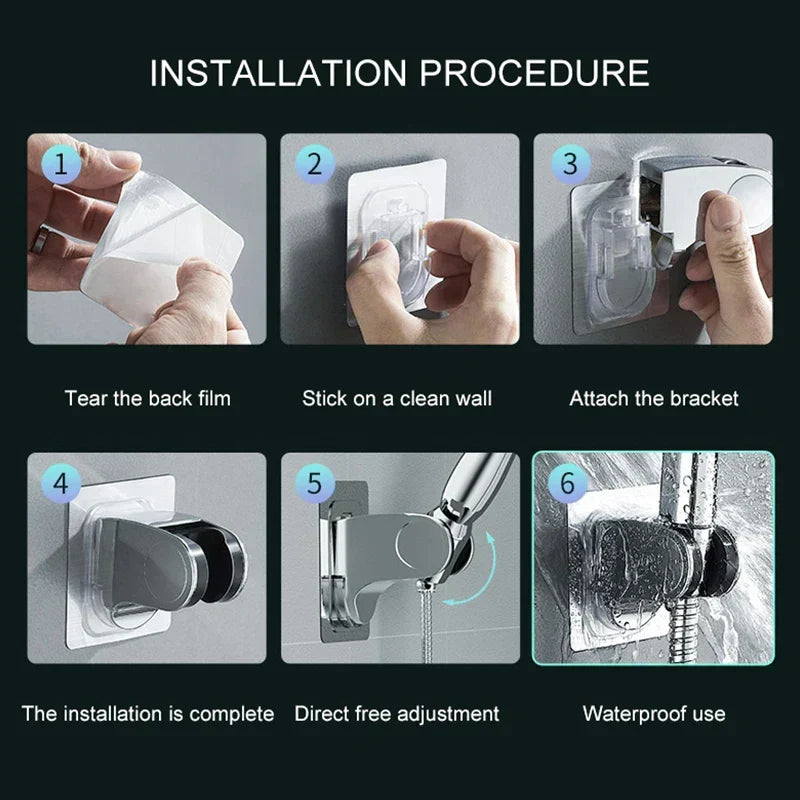 Pommeau de douche à effet pluie à économie d’eau pour une expérience spa à la maison