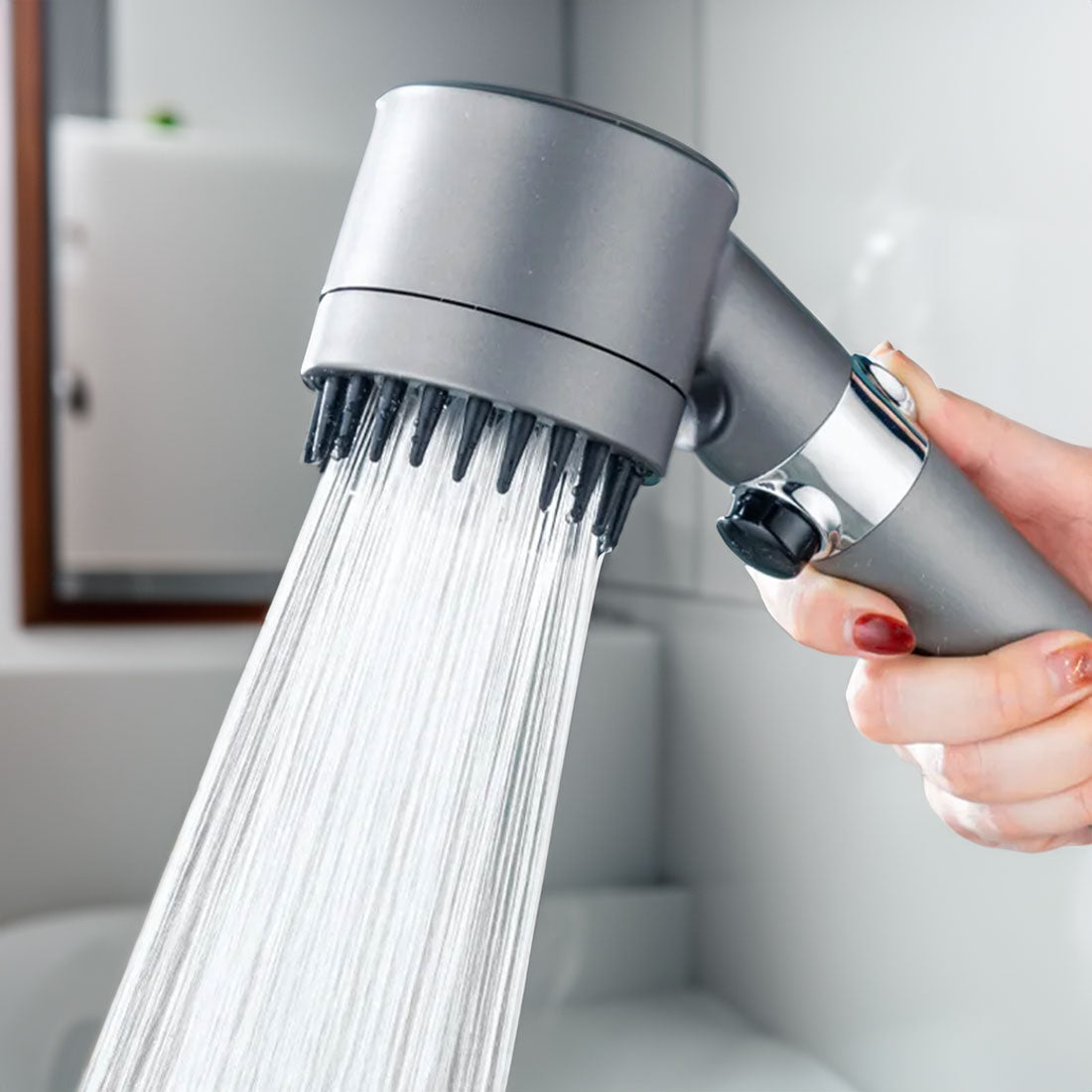 Pommeau de douche haute pression performant pour une douche efficace