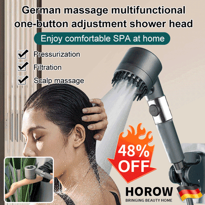 Pommeau de douche – PowerSpray – pression accrue – expérience spa