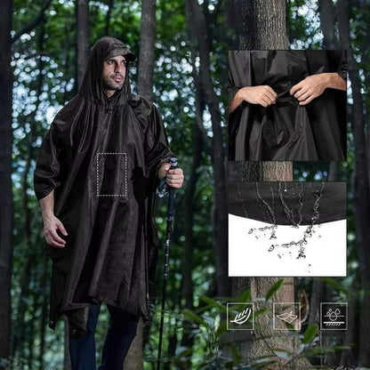 Poncho de trekking imperméable tout-terrain