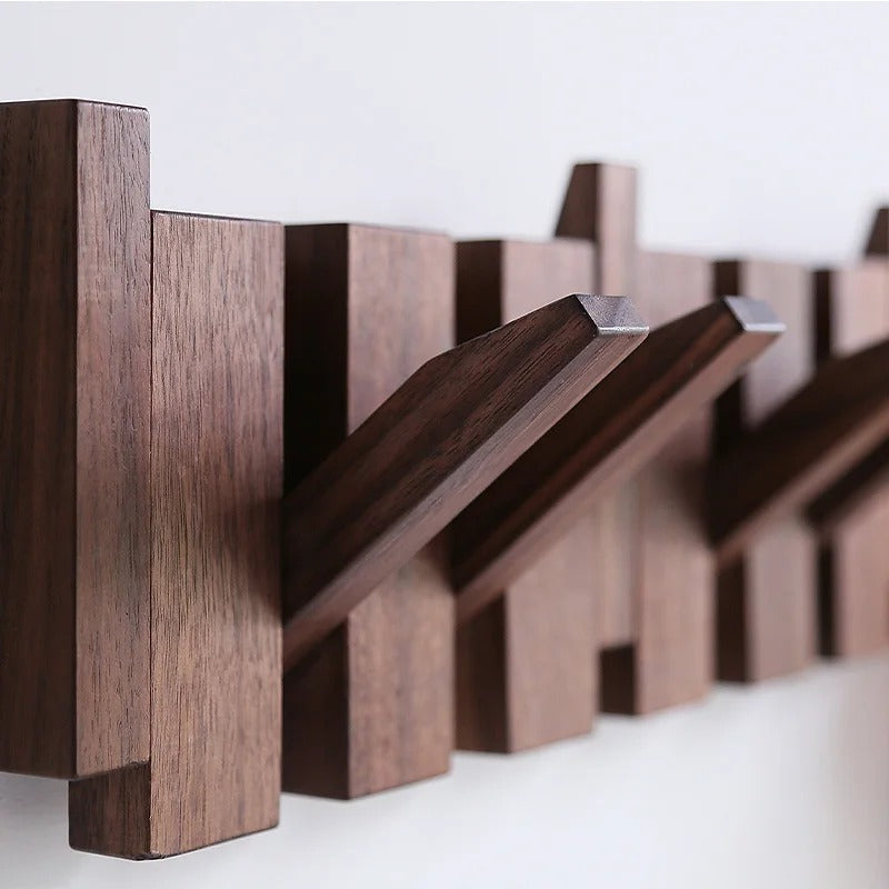 Porte-manteau piano en bois – décoration murale élégante et rangement pratique