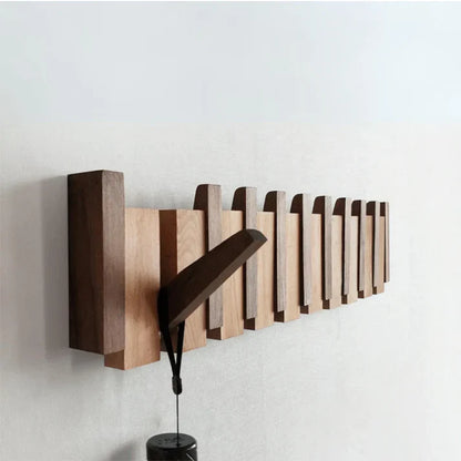 Porte-manteau piano en bois – décoration murale élégante et rangement pratique