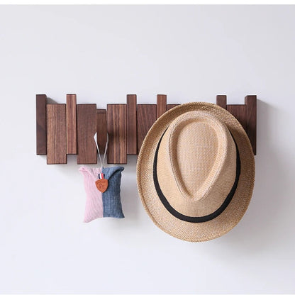 Porte-manteau piano en bois – décoration murale élégante et rangement pratique