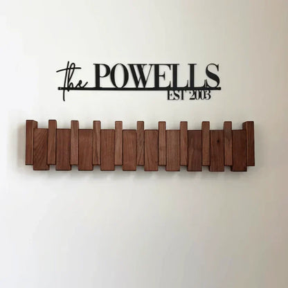 Porte-manteau piano en bois – décoration murale élégante et rangement pratique