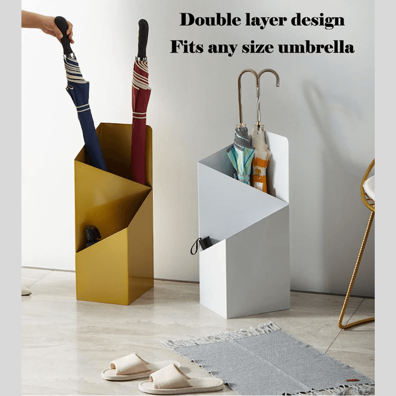 Porte-parapluies avec bac d’égouttement - design scandinave