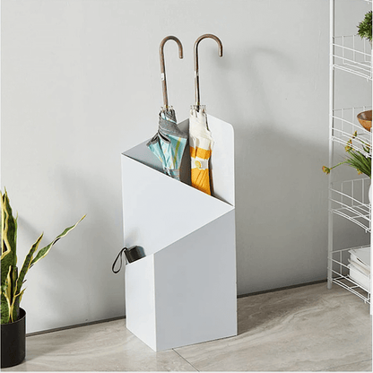 Porte-parapluies avec bac d’égouttement - design scandinave