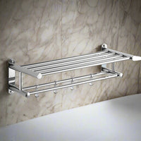Porte-serviettes en acier inoxydable – design moderne et durable pour la salle de bains