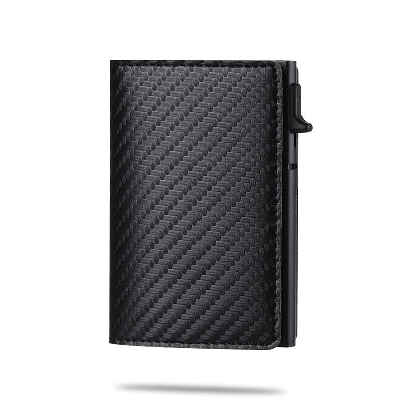 Portefeuille en fibre de carbone avec emplacement pour AirTag pour homme