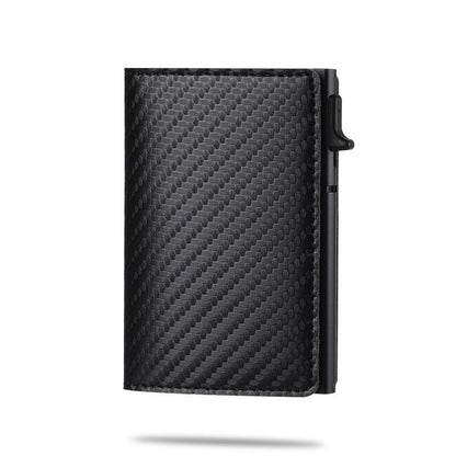 Portefeuille en fibre de carbone avec emplacement pour AirTag pour homme