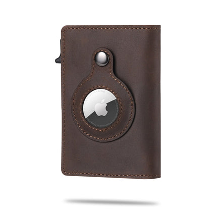 Portefeuille en fibre de carbone avec emplacement pour AirTag pour homme