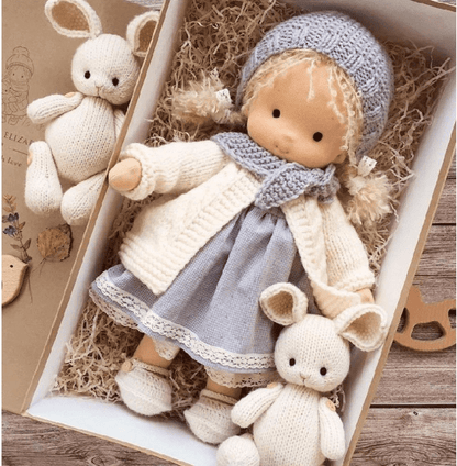 Poupée Waldorf: artisanale, douillette et durable