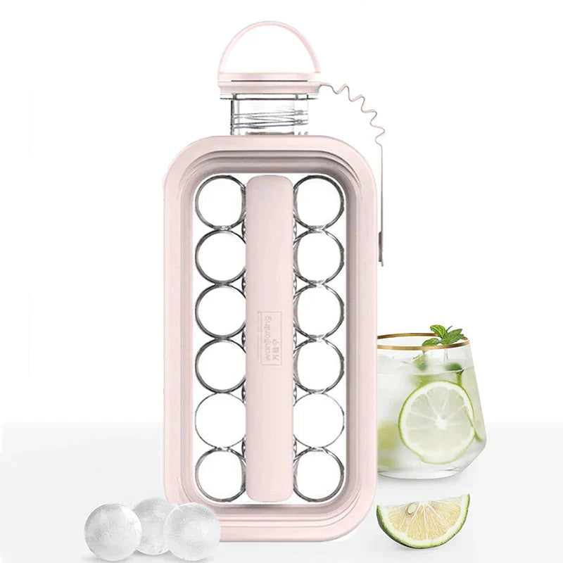 Prépare 17 glaçons sphériques parfaits et garde votre boisson glacée!