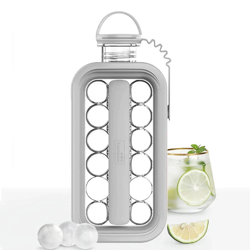 Prépare 17 glaçons sphériques parfaits et garde votre boisson glacée!