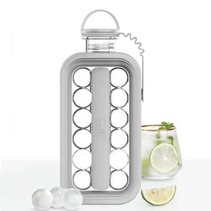 Prépare 17 glaçons sphériques parfaits et garde votre boisson glacée!