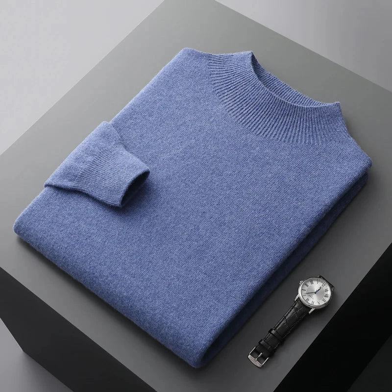 Pull à col montant pour homme