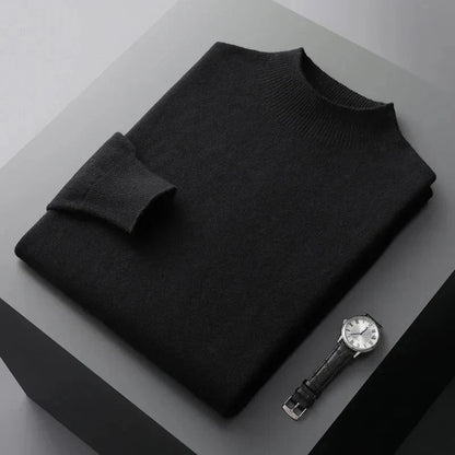 Pull à col montant pour homme