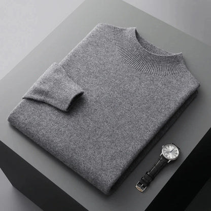 Pull à col montant pour homme