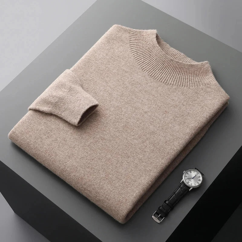Pull à col montant pour homme