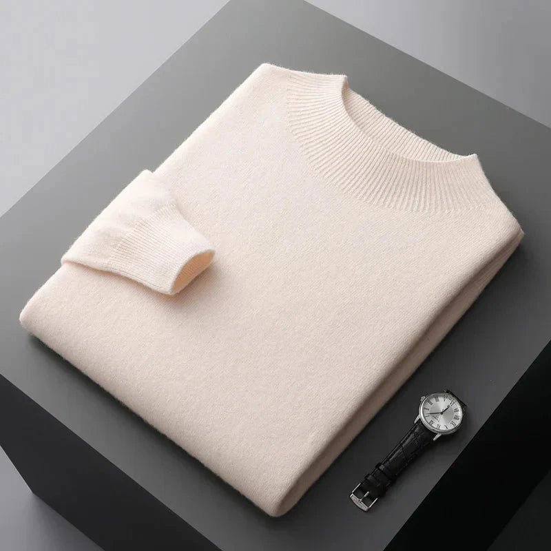 Pull à col montant pour homme