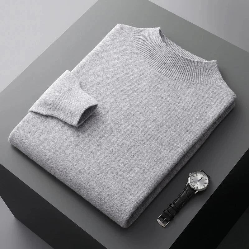 Pull à col montant pour homme