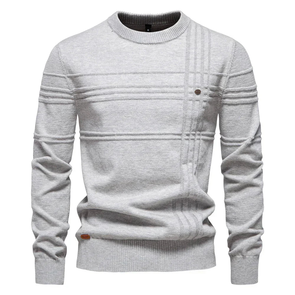 Pull à col rond pour homme
