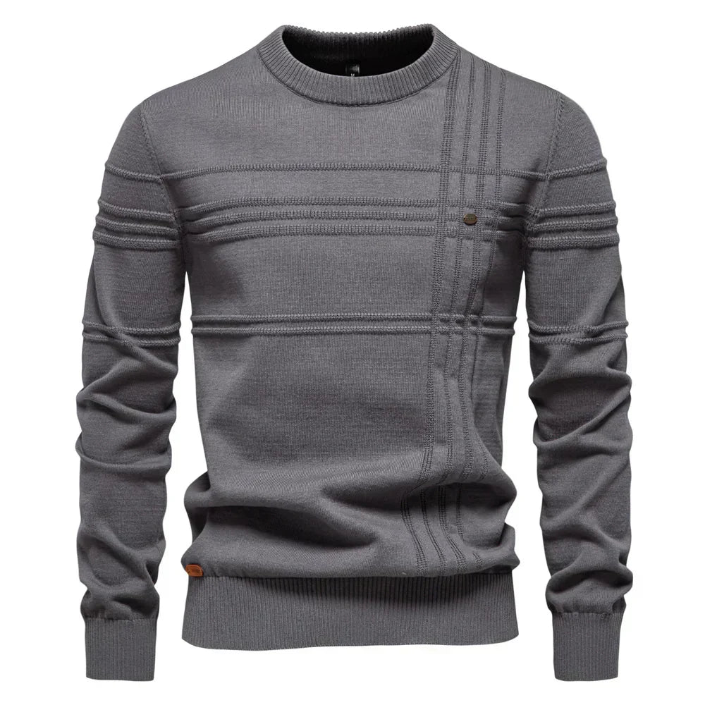 Pull à col rond pour homme