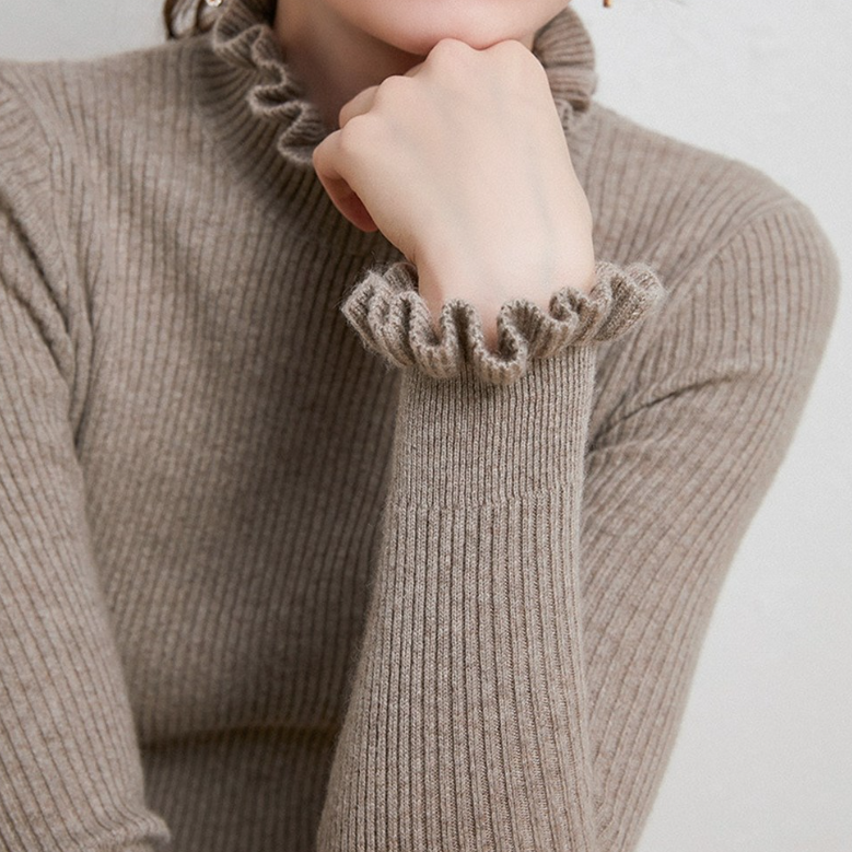 Pull à col roulé