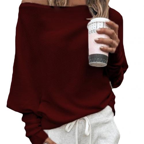 Pull à épaules dénudées pour femme