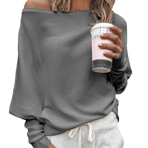 Pull à épaules dénudées pour femme