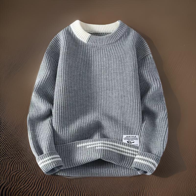 Pull col rond pour homme