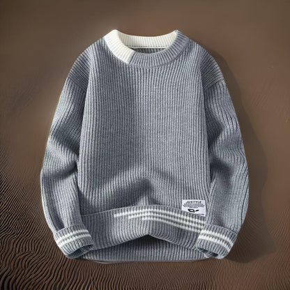 Pull col rond pour homme