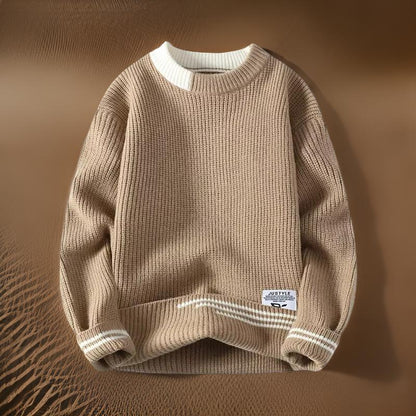 Pull col rond pour homme