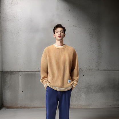 Pull col rond pour homme