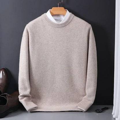 Pull en cachemire classique pour homme
