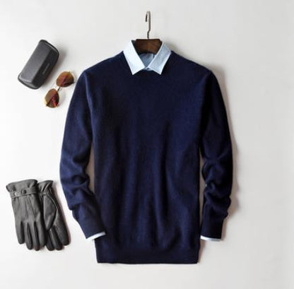 Pull en cachemire de luxe pour homme: qualité et élégance pour l’homme moderne