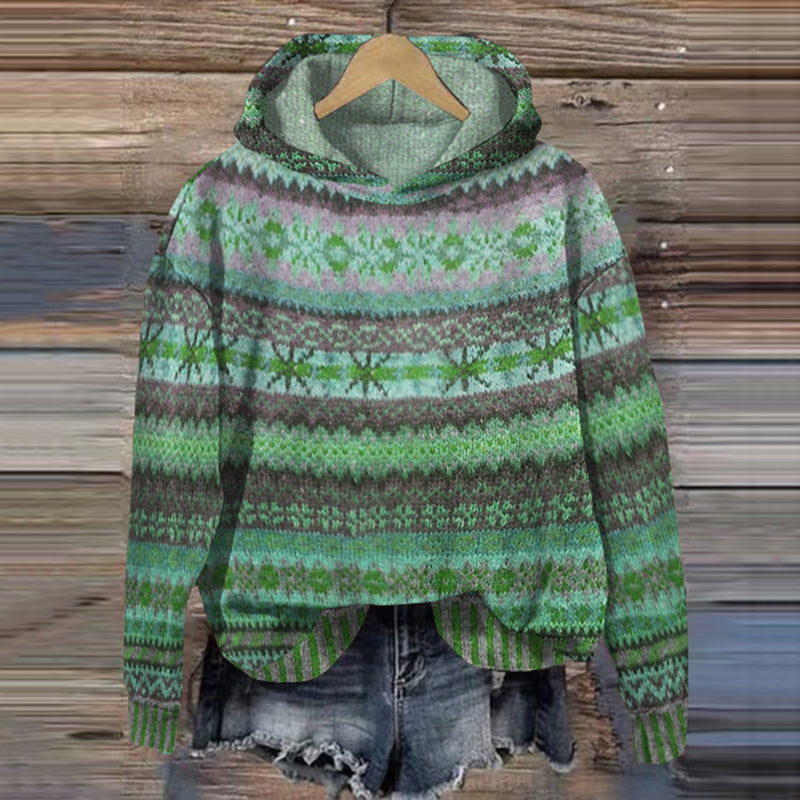Pull en maille coloré pour femme - douillet et chaud