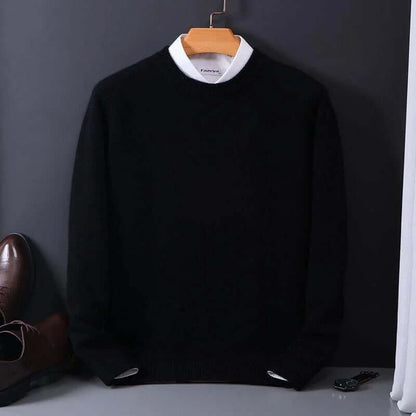Pull en maille doux et luxueux pour homme