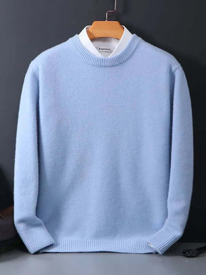 Pull en maille doux et luxueux pour homme